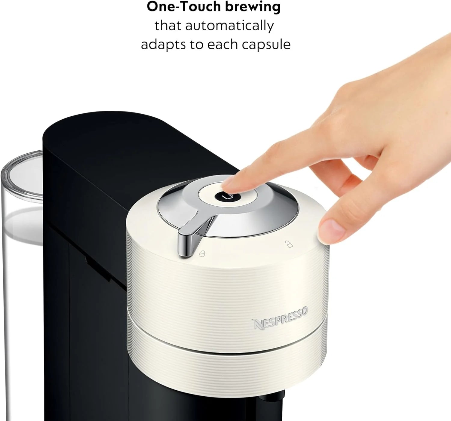 Nespresso Vertuo Next by De��Longhi White Coffee & Espresso Machine