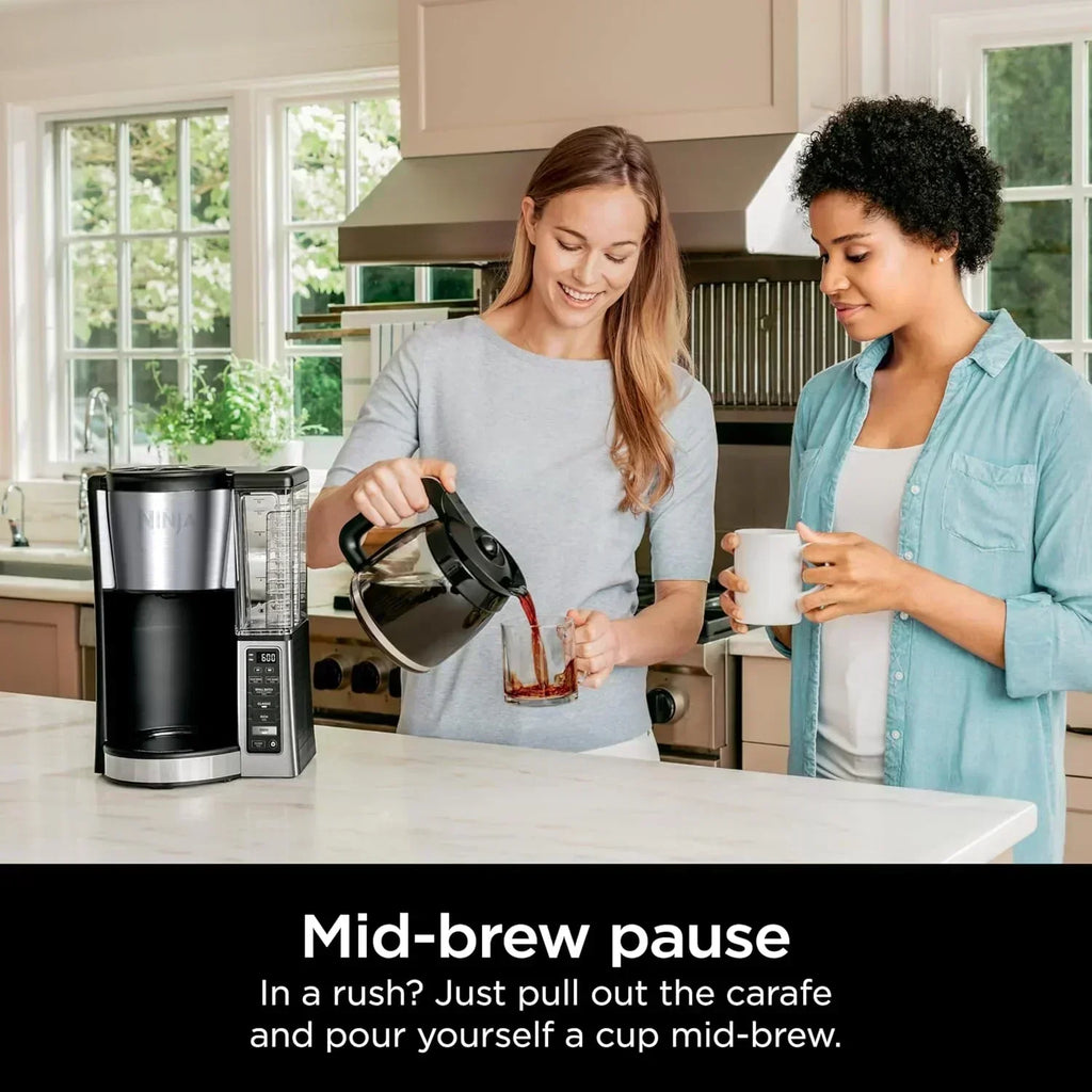 Programmable Coffee Brewer with 2 Brew Styles Adjustable Warm Plate and Delay Brew