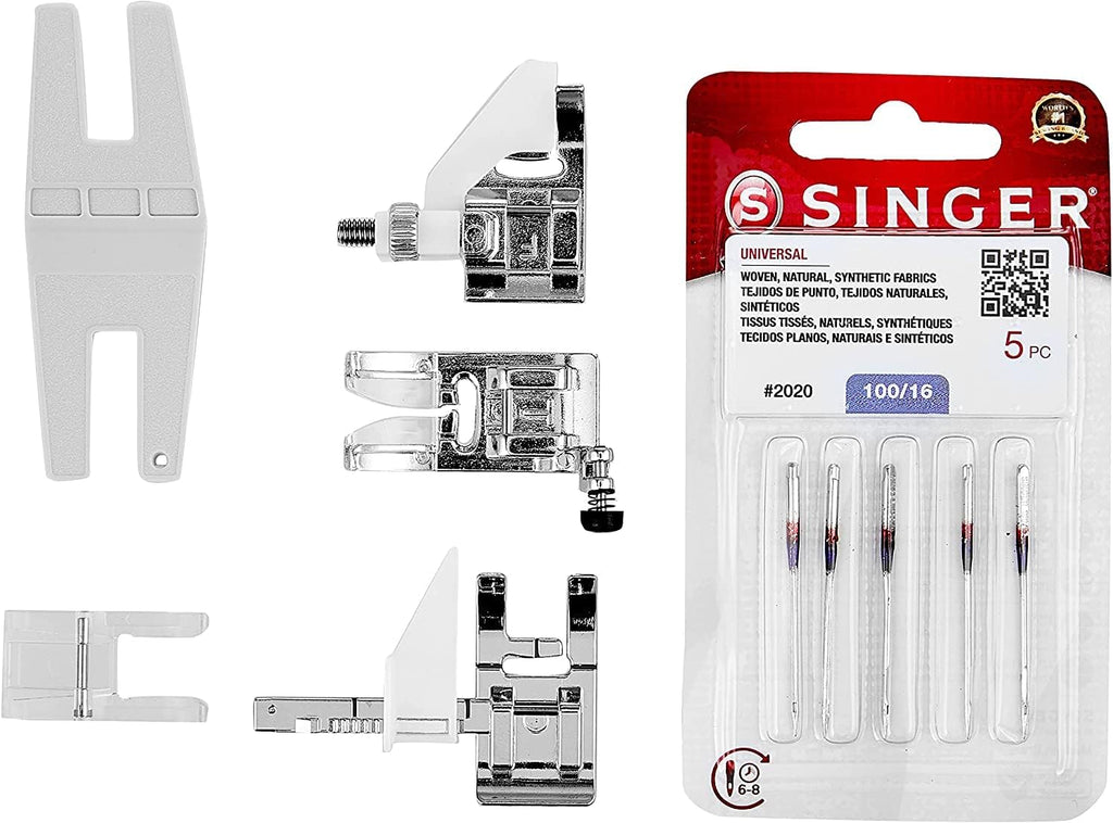 Heavy-Duty 4423 High-Speed Sewing Machine Includes Accessory Kit 97 Stitches One-Step Buttonhole