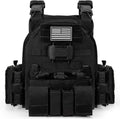 Magnetic Tactical Vest for Men Plate Carrier Vest Quick Release Disassembly Lightweight Vest