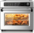 Kismile 25QT Air Fryer Toaster Oven Combo, 12-in-1 Large Countertop Convection Airfryer Oven