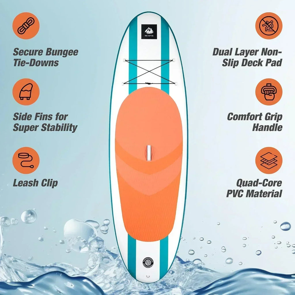 ROC inflatable stand-up paddle board high-quality SUP paddle board accessories