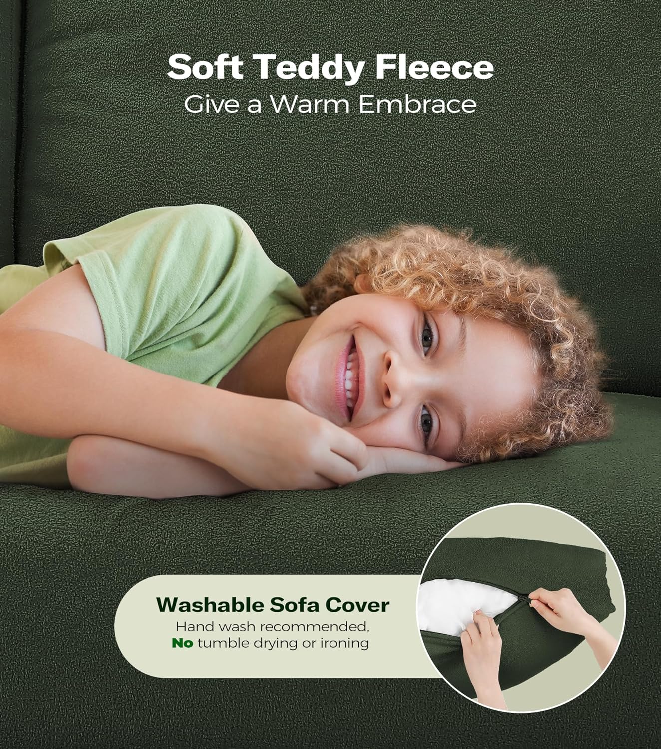 Loveseat Sofa 51 Love Seat Comfy Corduroy Small Loveseat Tool-Free Setup Couch