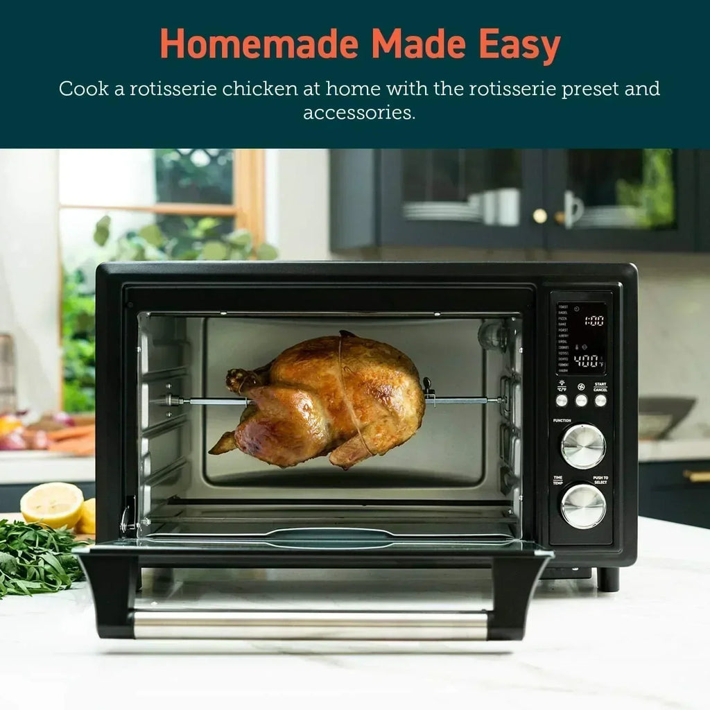 Air Fryer Toaster Oven Combo 13-in-1 32Qt APP Voice Control Convection Oven Countertop