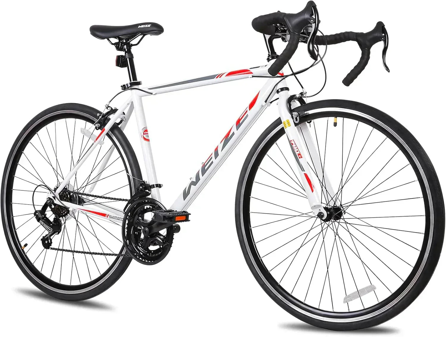 WEIZE Road Bike 700C Wheel City Commuter Bicycle Shimano 14 Speed Drop Bar Racing Adult Bike