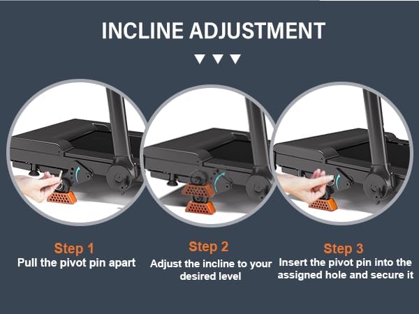 Lichico Walking Pad Under Desk Treadmill, Ultra-Quiet Brushless Electric Walking and Jogging Treadmill with Remote Control