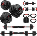 Adjustable dumbbell kit with upgraded nuts Barbell push-up stand push-up stand