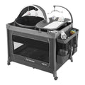 Pamo Babe Baby Playpen - Heavy-duty steel frame provides a safe sleeping space and portable crib