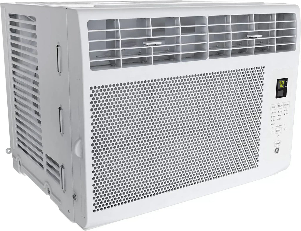 GE Window Air Conditioner Unit 6,000 BTU for Small Rooms up to 250 sq ft. with Adjustable Fan
