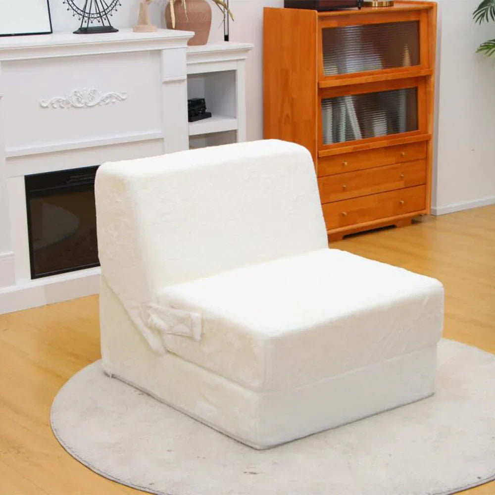 Folding Sofa Bed 3-in-1 Convertible Couch Sleeper Couch Memory Foam Convertible Flip Chair Floor