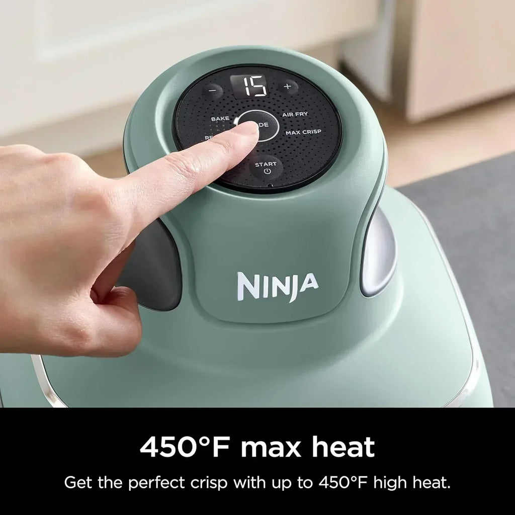 Ninja Crispi 4 in 1 Portable Glass Air Fryer Cooking System 4QT 6 Cup TempWare Glass Containers