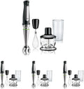 Braun MultiQuick 7 3-in-1 Immersion Blender with Food Processor ?Powerful Handheld Electric Stick Blender - Emulsifier for Chopping, Beating & Whisking - Ideal for Soup, Puree, Smoothies & More
