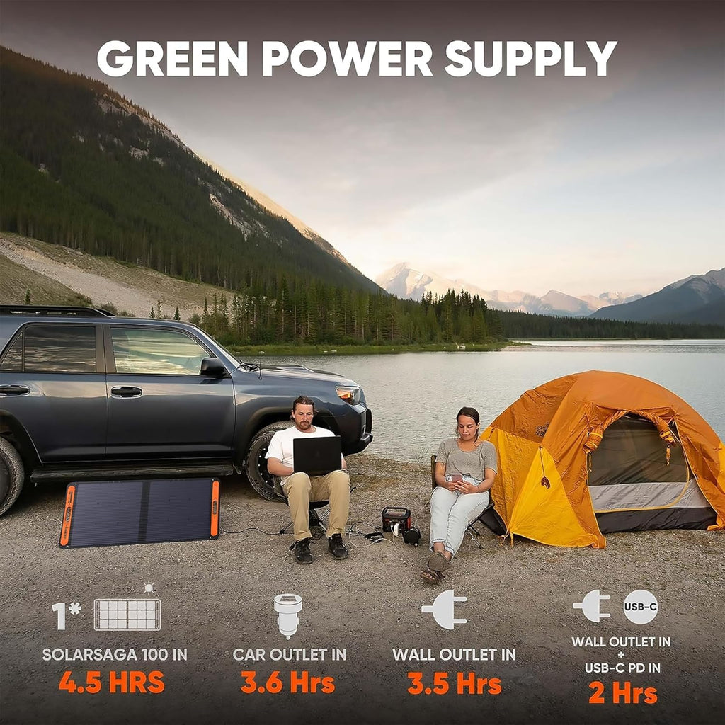 Portable Power Station Explorer 300 293Wh Backup Lithium Battery Solar Generator for Outdoors